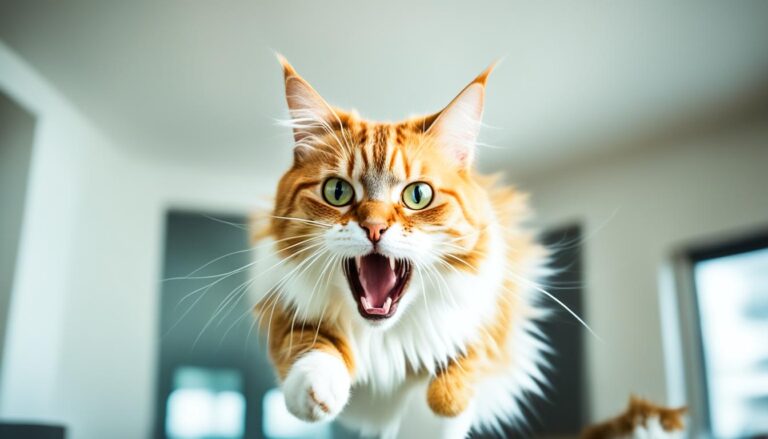 Kot biega jak szalony i miauczy – co zrobić?